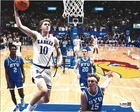 Johnny Furphy Signed 8x10 Photo Indiana Pacers Australia Kansas Jayhawks JSA COA