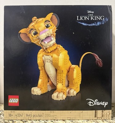 LEGO Disney: Young Simba the Lion King (43247), 1445 pieces,18+, new