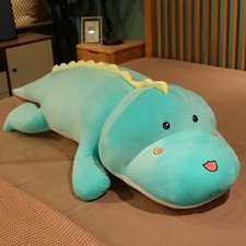 Crocodile Blue 32 Inch Stuffed Animal Plush Toys Toddler Soft Dolls Kids Gifts