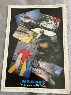 Catalogue guide d'attache Shimano 1989 pêche - Photo 1/4