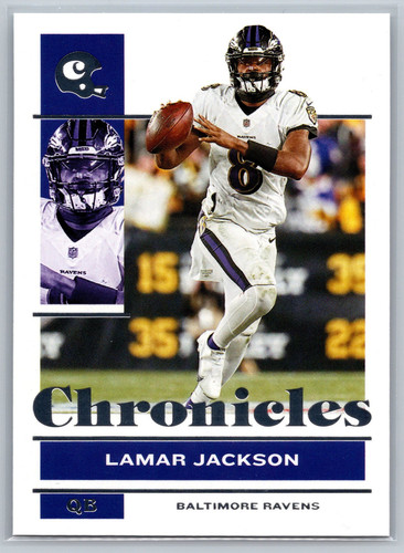 2021 Panini Chronicles #7 Lamar Jackson Baltimore Ravens - Bild 1 von 2