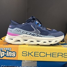 SKECHERS Glide-Step Altus Hands Free Slip-Ins Navy/Blue Women's Size 6 NWB