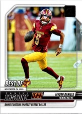 2025 Donruss #INS-JDS Jayden Daniels Best of Instant