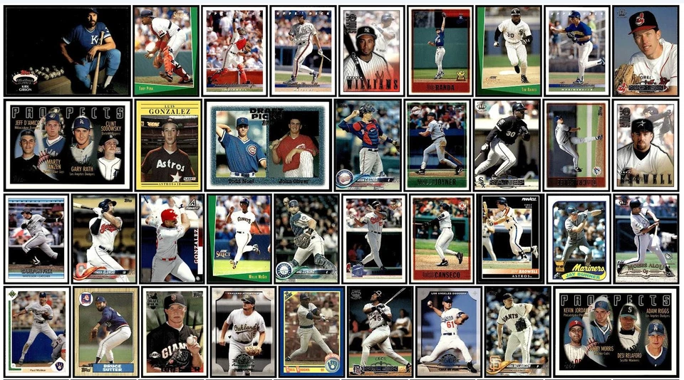 Mixed Lot of 99 Baseball Sports Cards 1987-2018 Seattle Mariners Atlanta Braves - Image 2 of 3