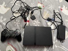 Sony PlayStation 2 (PS2) Slim SCPH-70000 Black Console (Japanese Games Only)