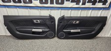 2015-2023 Ford Mustang Gt V6 Lh Rh Leather Insert Door Panel Set - Oem 2015-2023 Ford Mustang Gt V6 Lh Rh Leather Insert Door Panel Set - Oem