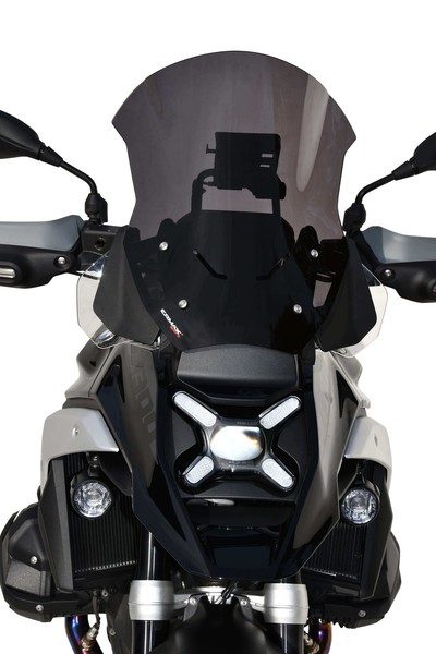 BMW R1300 GS 23/25 Ermax Windschutzscheibe Bulle Hoch Schwarz Hell 0110052-image