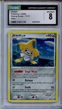 CGC 8 Jirachi Pokemon Vintage Platinum Rising Rivals Holo 7/111 on eBay