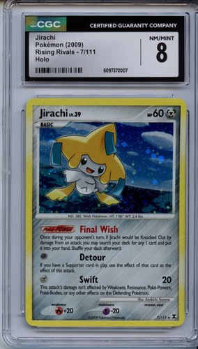 Jirachi graded CGC 8 for sale on eBay