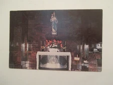 Cold Spring Minnesota Postcard Assumption Chapel Interior MN