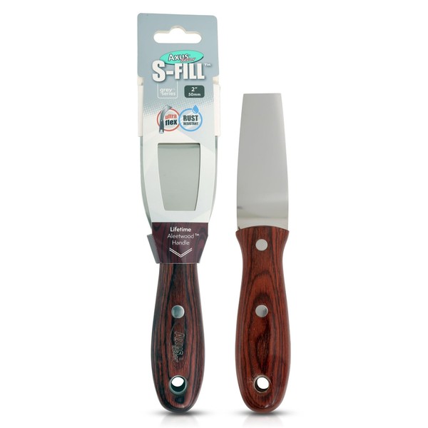 Edelstahl-Spachtel 30Cm Axus Décor Flexibel Malerwerkzeug Modell-Nr. 12345-image
