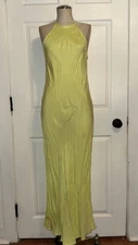NEW J. Crew Amber Slip Dress Pale Kiwi Green  33643 Size 4 Satin Sheath Womens
