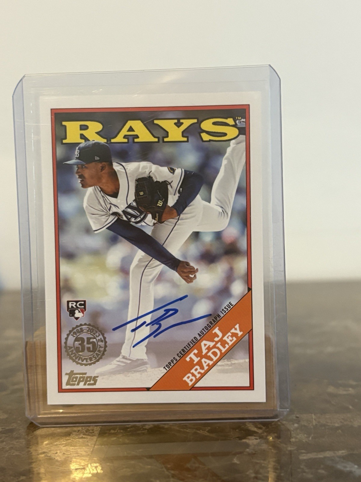 2023 Topps Update Series 1988 Topps Baseball Autographs Taj Bradley #88BA-TB