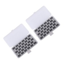 2 Pcs Sewing Box for Supplies Bobbin Case Machine Storage Container