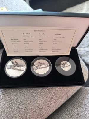 80th Anniversary Of The Battle Of Britain 999 Fine Silver Proof Coin Collection - Image 1 of 4