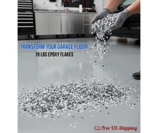 19 Lb Bag Decorative Chip Flakes for Epoxy Floor Coating