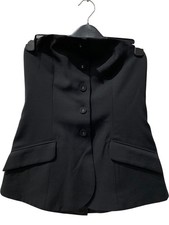 Apricot Black Waistcoat Button Front UK10 1 DHA002