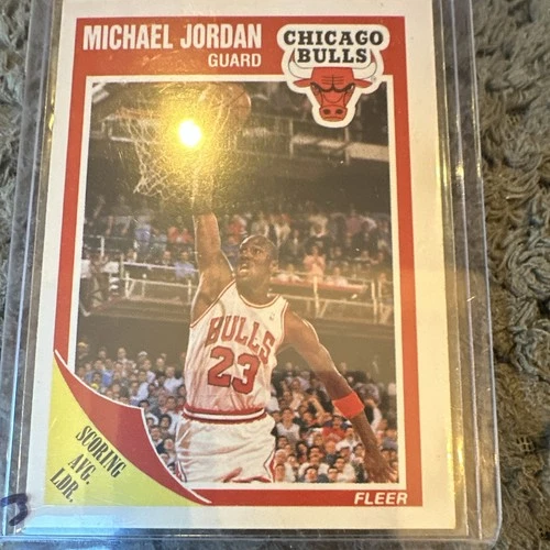 Jordan 1989 Fleer Base Set Jordan #21