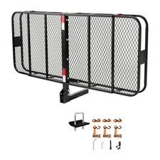 70" x 30" x 6", Hitch Cargo Carrier, 500 lbs Capacity Hitch Cargo Carrier