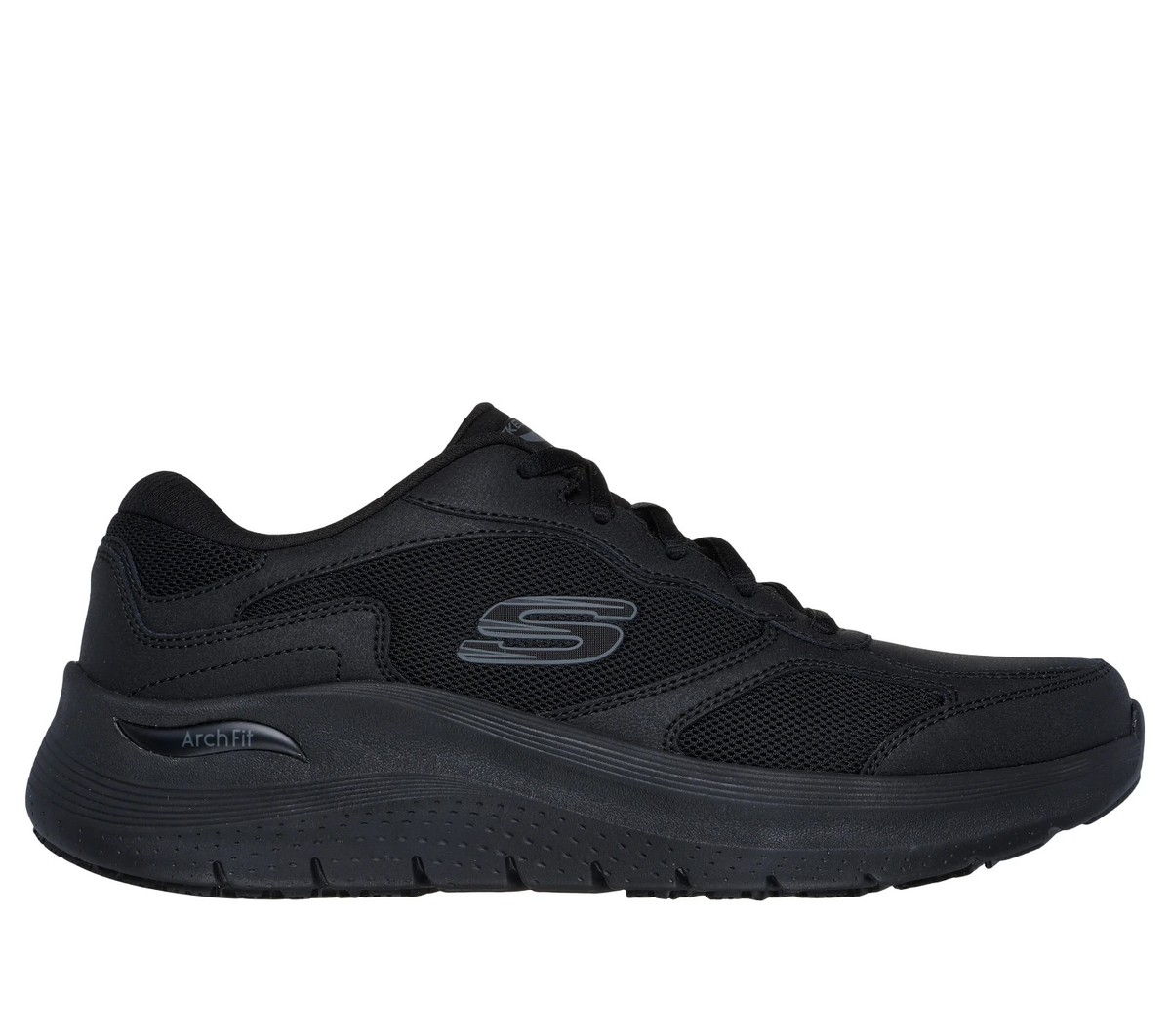 Slip Resistant Skechers Arch Support Sneakers Mens Skechers Work - Main Image