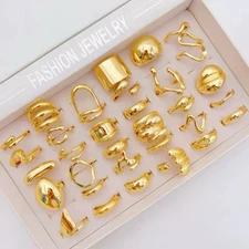 29 Bulk Chunky Bohemia Vintage Finger Ring Fashion Gold Women Jewelry Lot