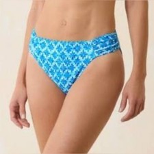 Tommy Bahama Island Cays Shell reversible high waist Bikini Bottom - SM - New