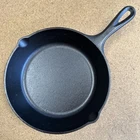 Vintage Lodge USA 5SK Cast Iron Skillet 8 Inch Frying Pan Double Spout