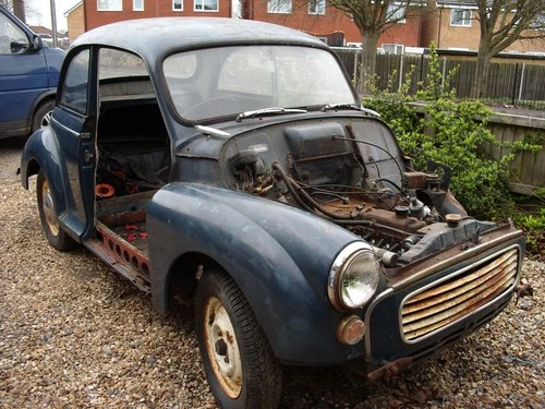 Morris Minor 1000 1970 good project or excellent spares opportunity - Picture 1 of 23