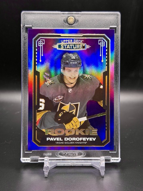 2021-22 Upper Deck Stature Pavel Dorofeyev RC 1 of 1 Vegas Rangers