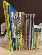 Dr. Seuss Book Lot 21  NEW Erasers   Board Books, Large Books, Cat in the Hat