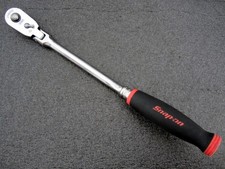 Snap-on 38 Drive Bent Handle Flex Head Soft Grip Ratchet Fhbf80 Usa Snap-on 38 Drive Bent Handle Flex Head Soft Grip Ratchet Fhbf80 Usa