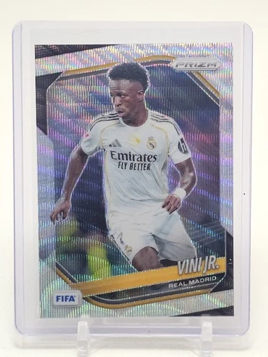 VINI JR. 2025-26 PANINI PRIZM FIFA SOCCER WAVE REAL MADRID #179 Q3878