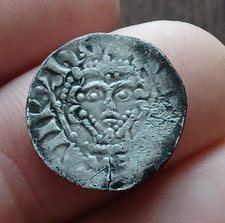 1216-72 Henry III Hammered Silver Long Cross Penny.