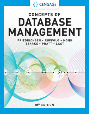 Concepts of Database Management (MindTap Course List) - Paperback - GOOD