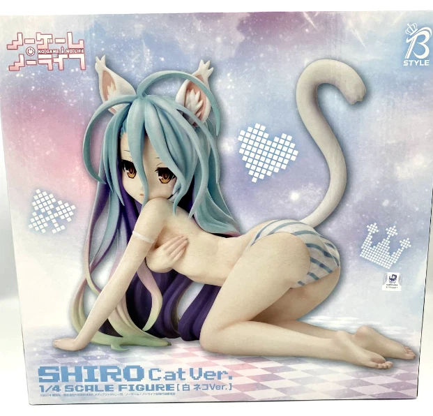 B-style No Game No Life Shiro Cat Ver. 1/4 figure FREEing Anime