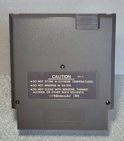 BurgerTime NES Vintage Nintendo with Manual Tested & Working Video Game Clean