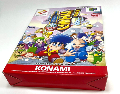 Ganbare Goemon Derodero Douchuu Obake Tenkomori Nintendo 64 Japanese Game Japan - Picture 5 of 7