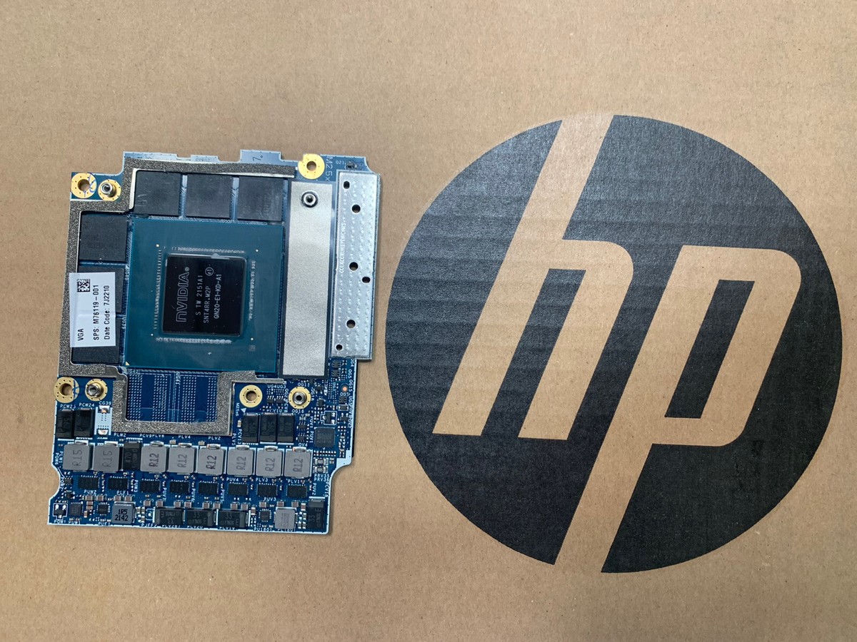 HP ZBook Fury 15 G8, Fury 17 G8 VIDEO CARD M76119-001 RTX