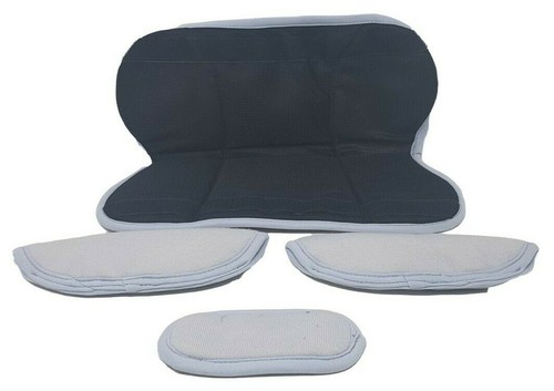 Juego de almohadillas para remolque Burley Solo Kiddie para modelo 2010 950144 Bur673 gris dos tonos - Imagen 2 de 2