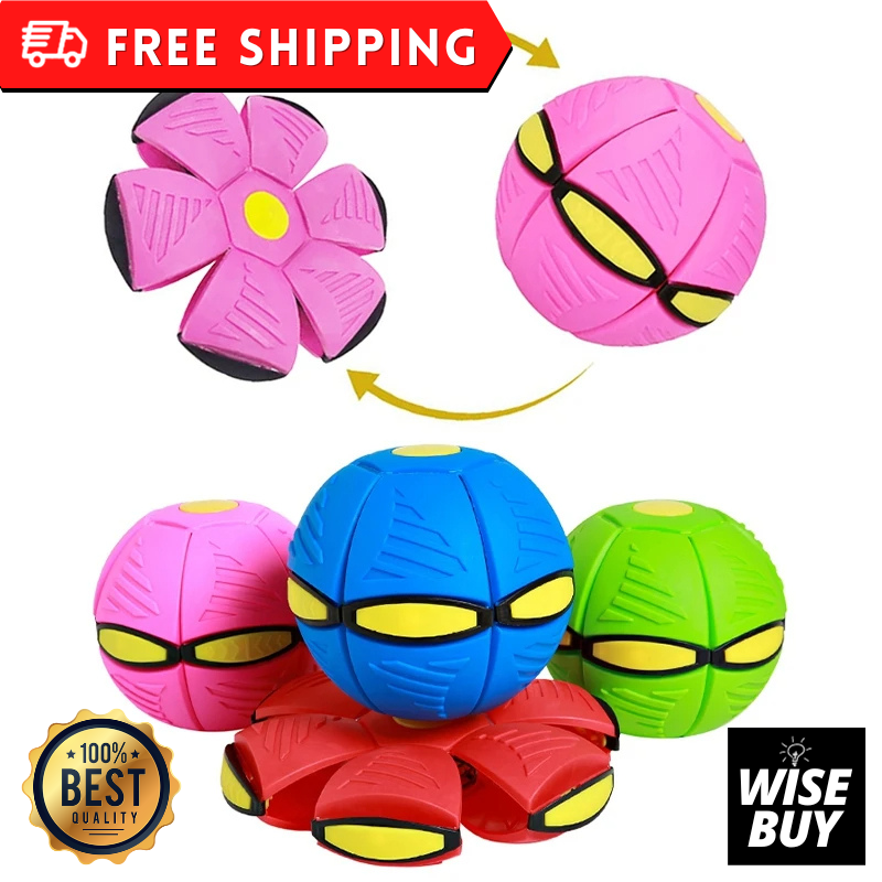 Flying Saucer Ball Interactive Outdoor Sports Training Games Dog Throw
