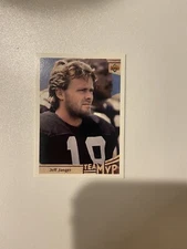 1992 Upper Deck Football #372 Jeff Jaeger MVP