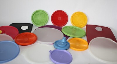Tupperware Replacement Lids Seals You Choose Different Shapes Colors & Sizes