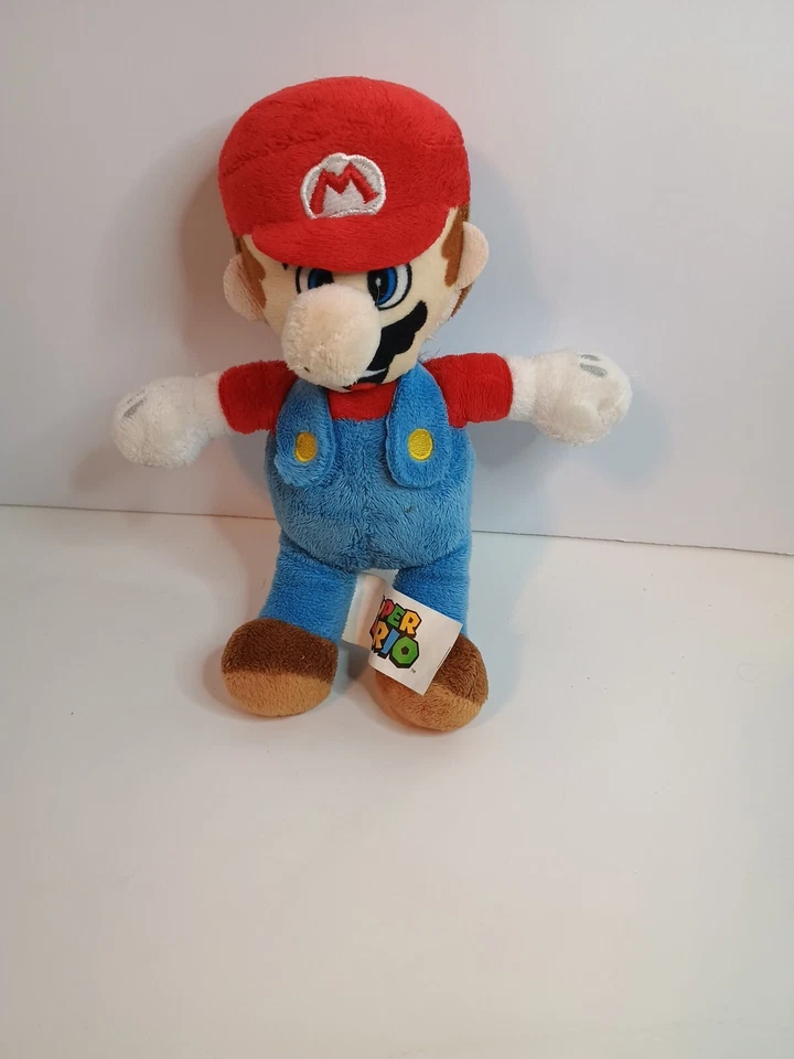 Nintendo Good Stuff Super Mario Bros Mario mini Plush Doll Stuffed Toy 8" - Image 4 of 4
