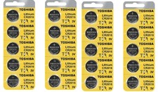 20 New Original Toshiba CR2016 CR 2016 3V LITHIUM BATTERY BR2016 DL2016 Watch
