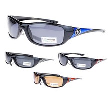 Anti Glare Oval Polarized Mens Sports Warp Around Sunglasses