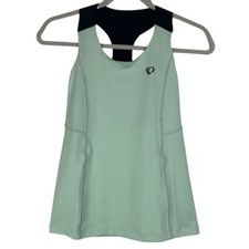 Pearl Izumi Elite Escape Cycling Racerback Tank Mist Green Phyllite Women XS NEW