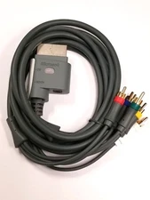 Official Microsoft Xbox 360 HD AV TV Component Composite Cable X810972-002
