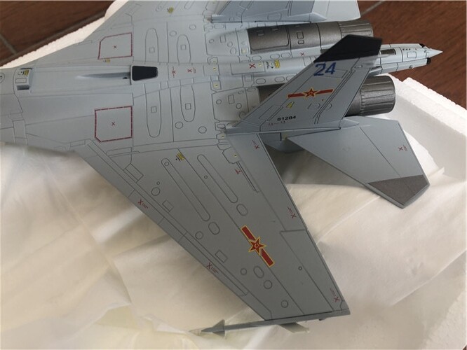 【未使用品】HOBBYMASTER J-11B FLANKER HA6008 Hobby Master 1/72 Shenyang J-11B Flanker-L PLAAF Northern