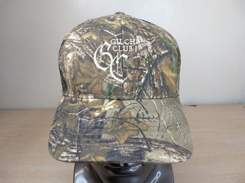 GILCHRIST CLUB ADJUSTABLE STRAPBACK TRUCKER/MESH HAT/CAP, CAMO, HUNTING/SPORTING - 第 11/17 張圖片