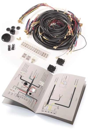 VW 1968-1969 Beetle Complete Wiring Harness! Correct Factory Colors! FREE SHIP! - 第 1/1 張圖片